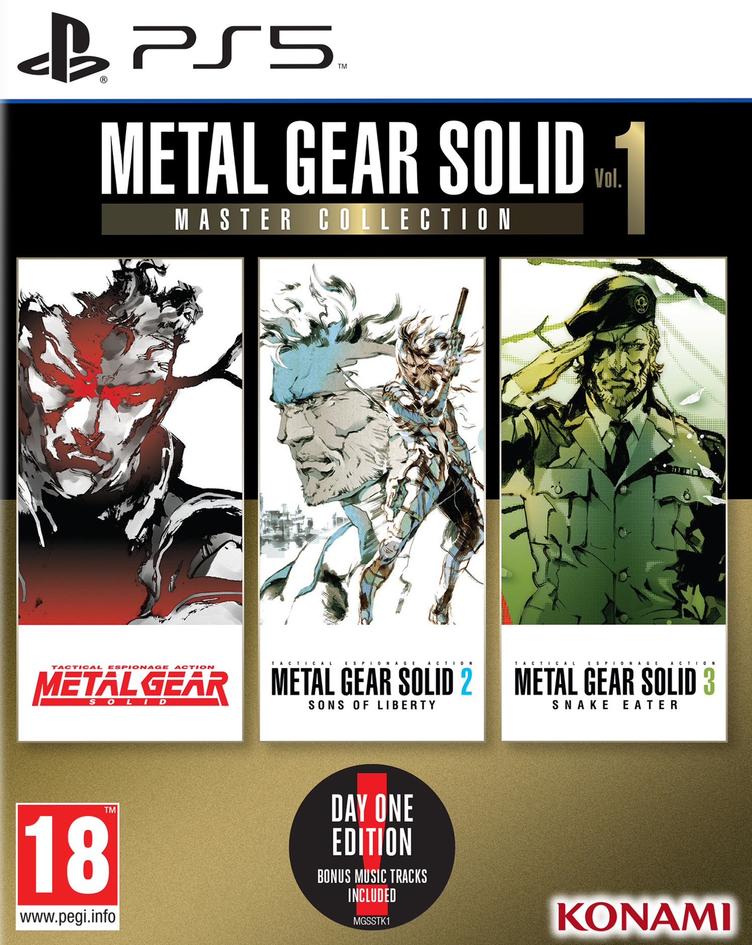 Metal Gear Solid Master Collection Vol. 1 PlayStation 5