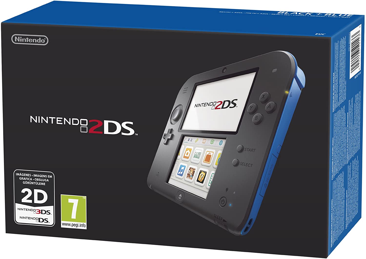 Nintendo 2DS (Nero E Blu)