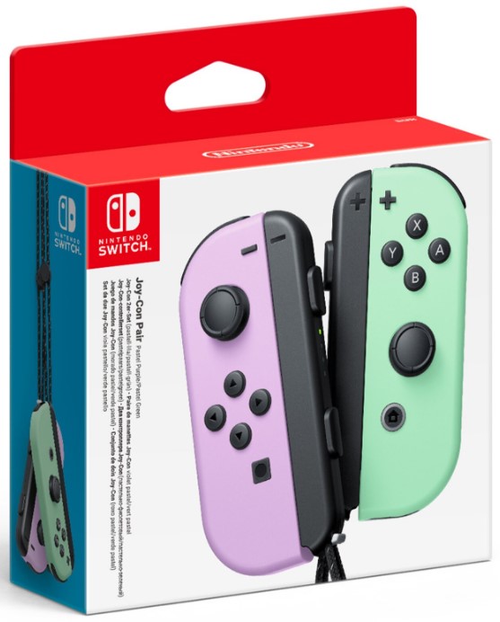 Coppia Joy-Con (Viola Pastello