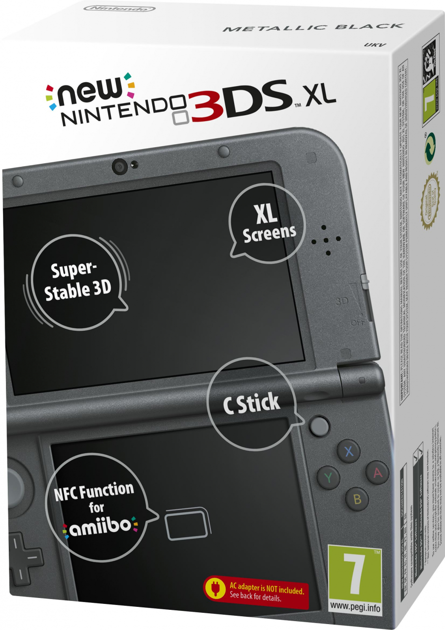 New Nintendo 3DS XL (Nero Metallizzato)