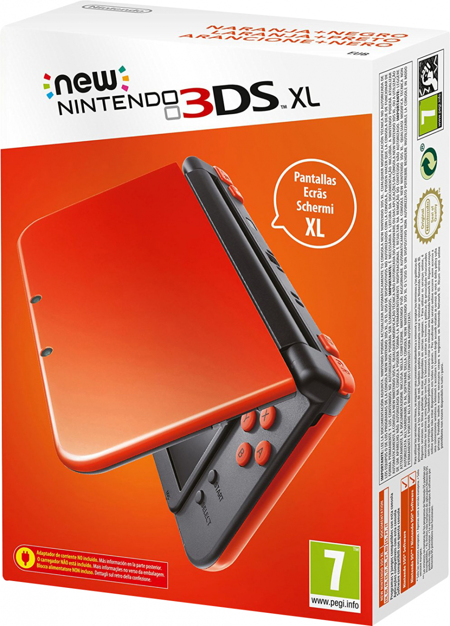 New Nintendo 3DS XL (Arancione E Nero)