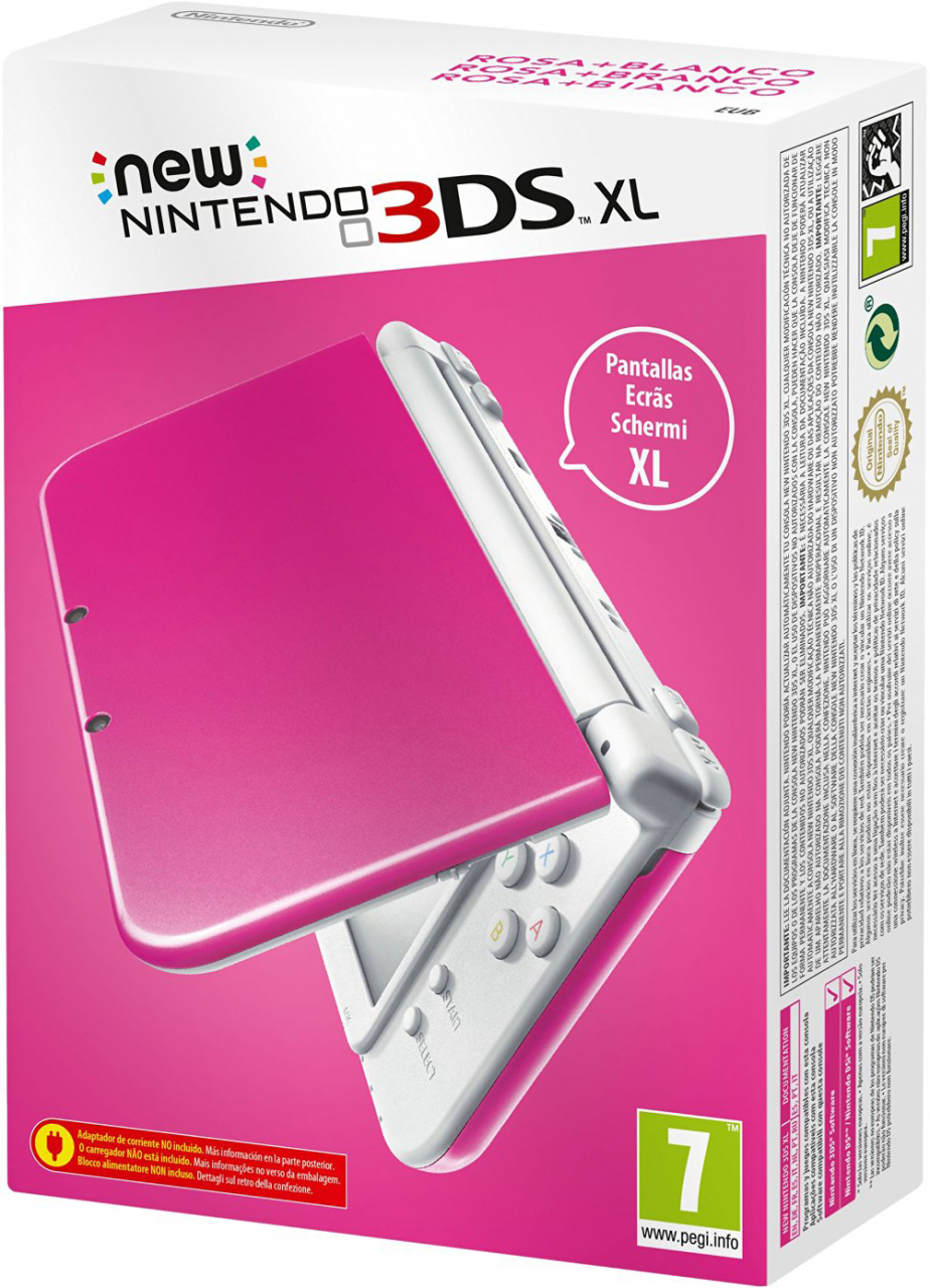 New Nintendo 3DS XL (Rosa E Bianco)