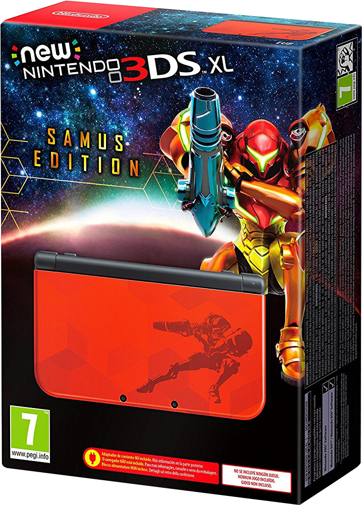 New Nintendo 3DS XL (Samus Edition)