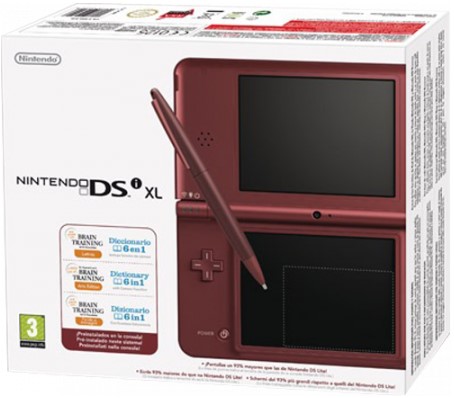DSi XL (Rosso Vinaccia)