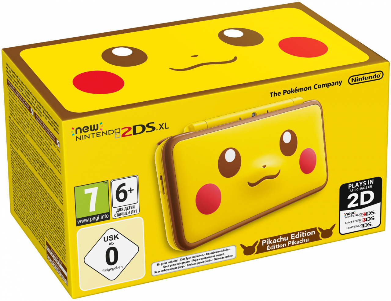 New Nintendo 2DS XL (Pikachu Edition)