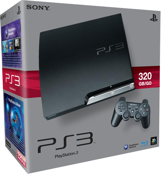 PS3 Slim 320GB (K Chassis)