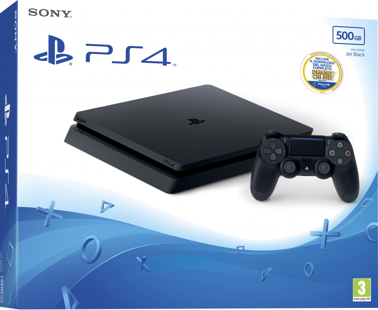 PS4 500GB Slim + Dimmi Chi Sei (E Chassis)