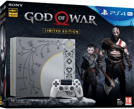 PS4 1TB Pro (God of War Limited Edition