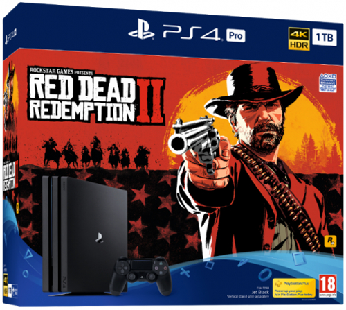 PS4 1TB Pro Gamma + Red Dead Redemption 2