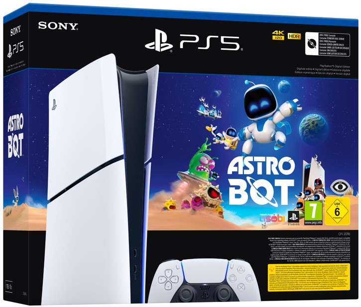 Playstation 5 Slim + Astro Bot (Digital Edition