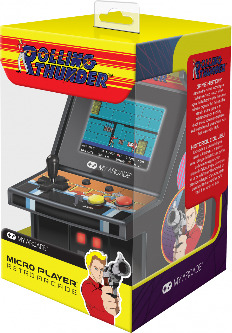 Micro Player Retro Arcade - Rolling Thunder