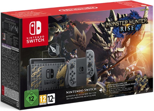 Nintendo Switch (Monster Hunter Rise Edition)