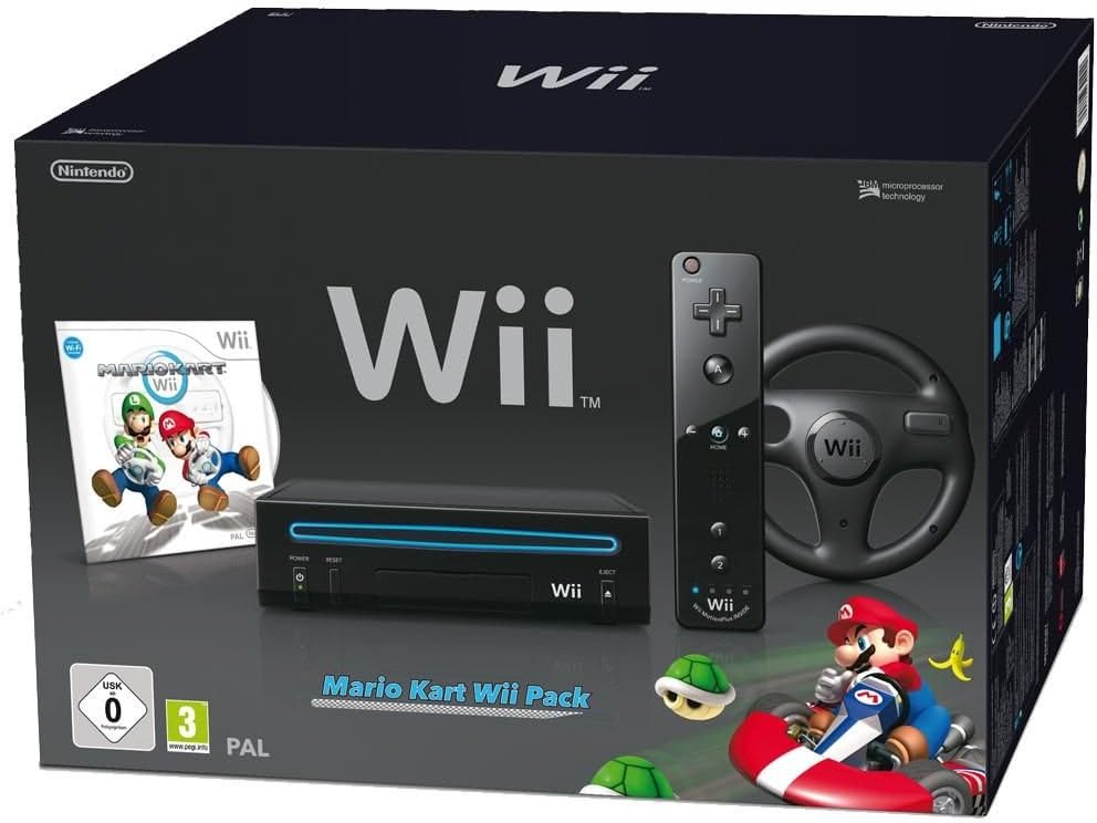 Wii Mario Kart Pack (Black)