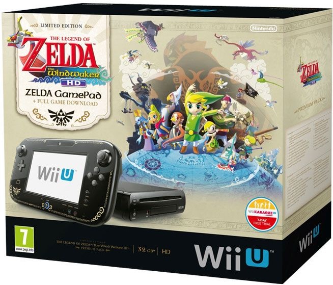 Wii U The Legend Of Zelda The Wind Waker HD (Premium Pack Limited Edition)