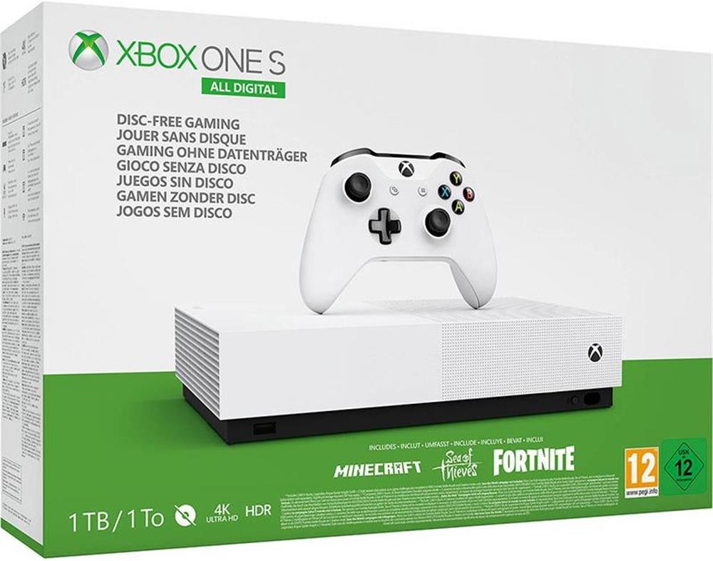 Xbox One S 1TB All Digital Edition