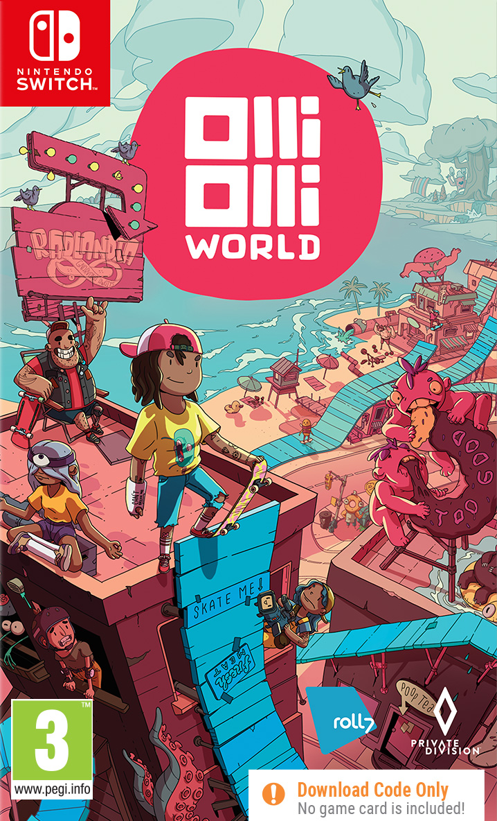 OlliOlli World (Codice Di Attivazione) Nintendo Switch