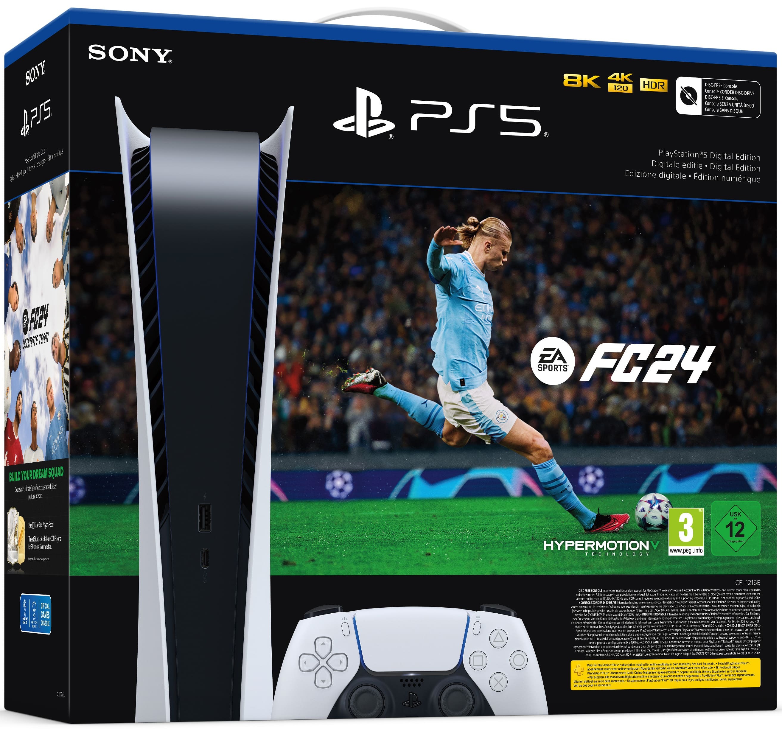 Playstation 5 + FC 24 (Digital Edition)