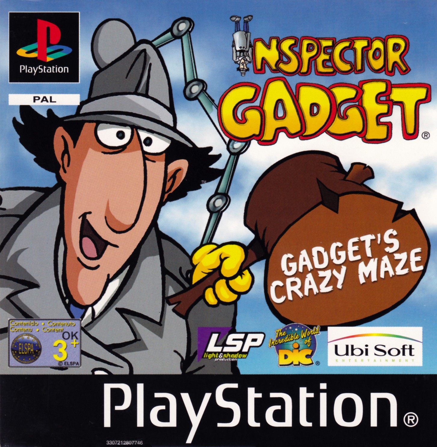 Inspector Gadget Gadget's Crazy Made Playstation 1