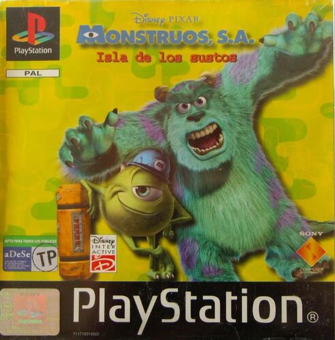 Monsters & Co L'Isola Dello Spavento Playstation 1