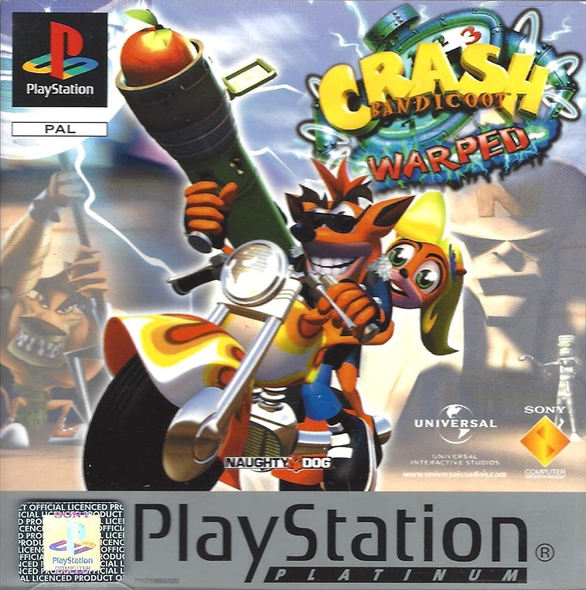 Crash Bandicoot 3 Warped (Platinum) Playstation 1