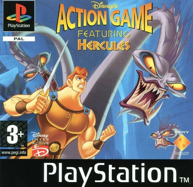 Disney Action Game Hercules Playstation 1