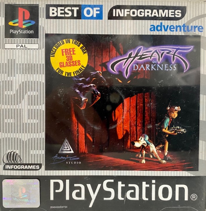 Heart Of Darkness (Best Of Infogrames) Playstation 1