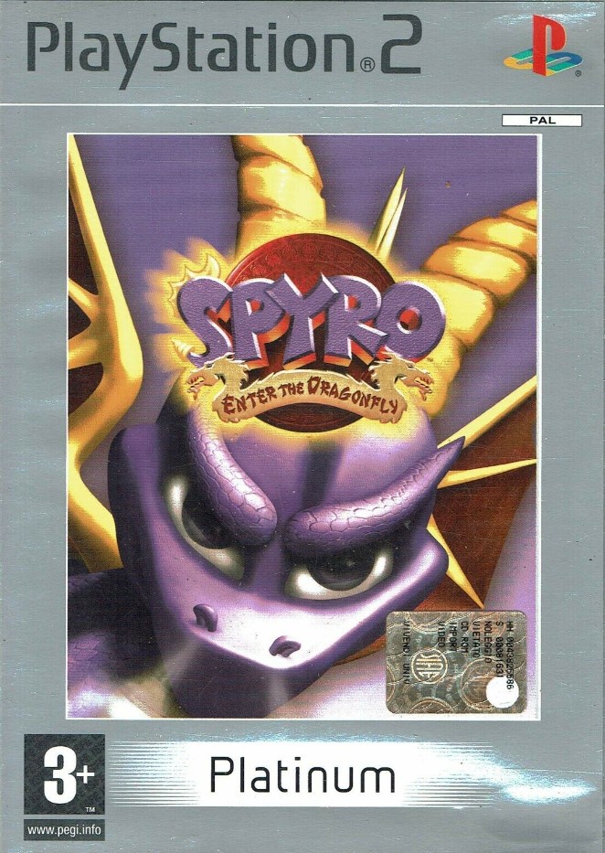 Spyro Enter The Dragonfly (Platinum) PlayStation 2