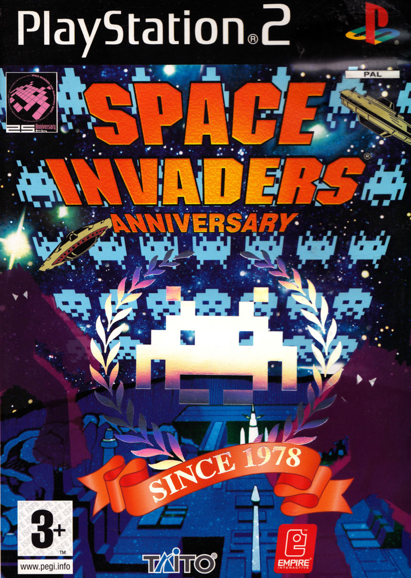 Space Invaders Anniversary PlayStation 2