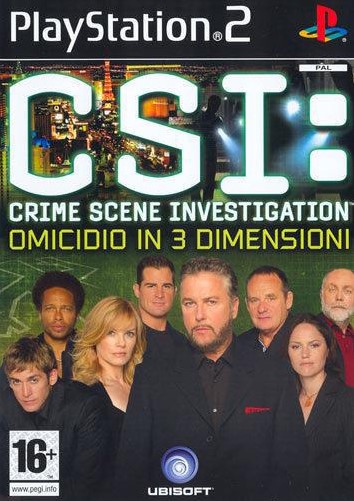 CSI Omicidio In 3 Dimensioni PlayStation 2