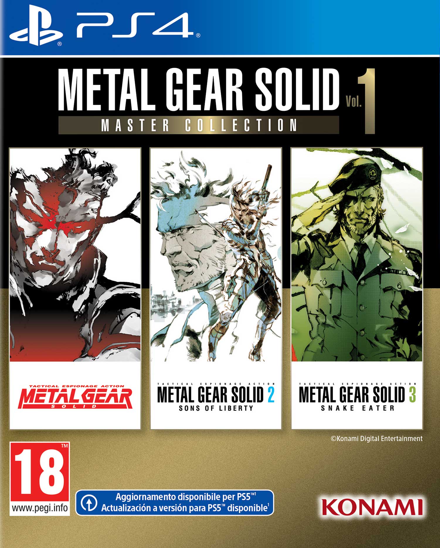 Metal Gear Solid Master Collection Vol. 1 PlayStation 4