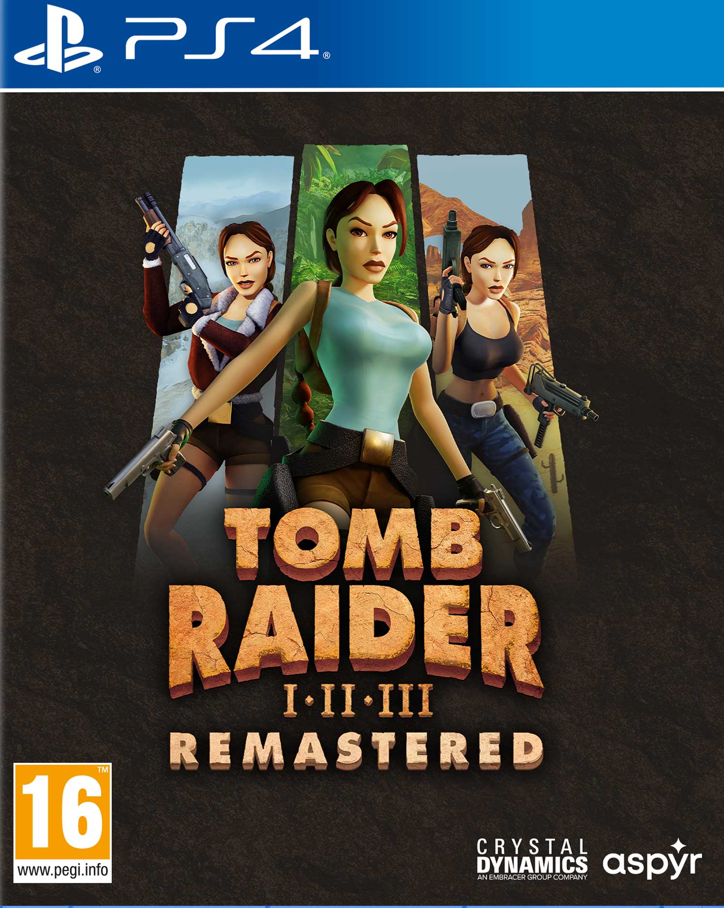 Tomb Raider 1-3 Remastered PlayStation 4