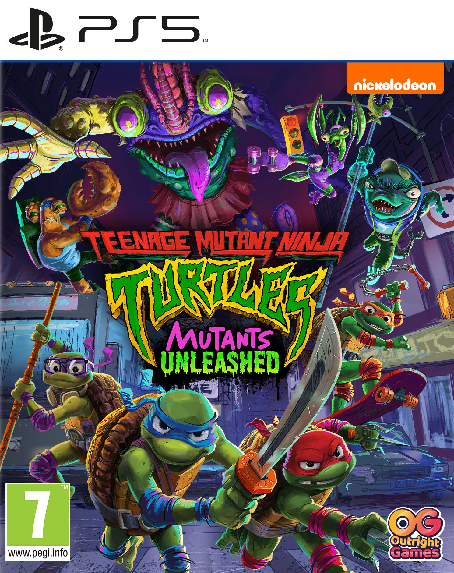 Teenage Mutant Ninja Turtles Mutants Unleashed PlayStation 5