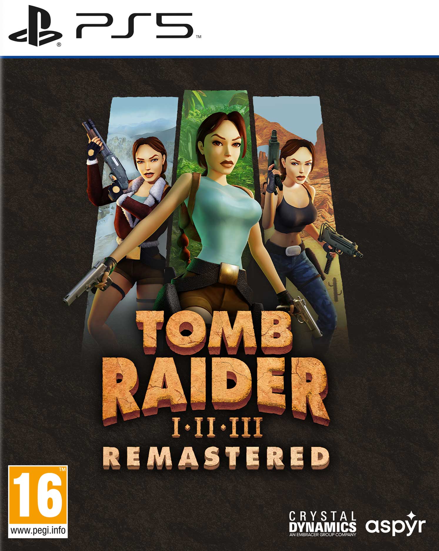 Tomb Raider 1-3 Remastered PlayStation 5