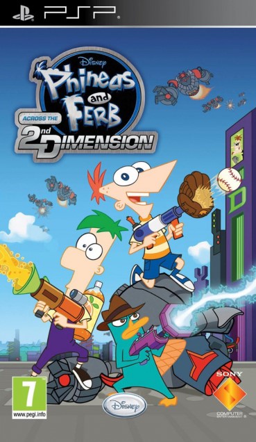 Phineas And Ferb Across The 2nd Dimension PlayStation Portable
