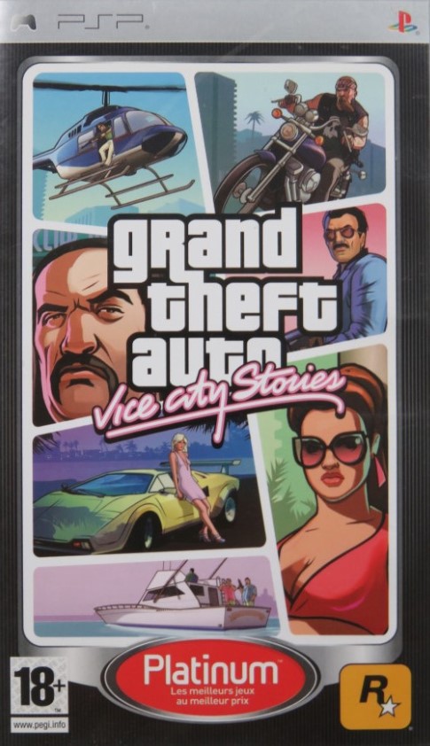 GTA Vice City Stories (Platinum) PlayStation Portable