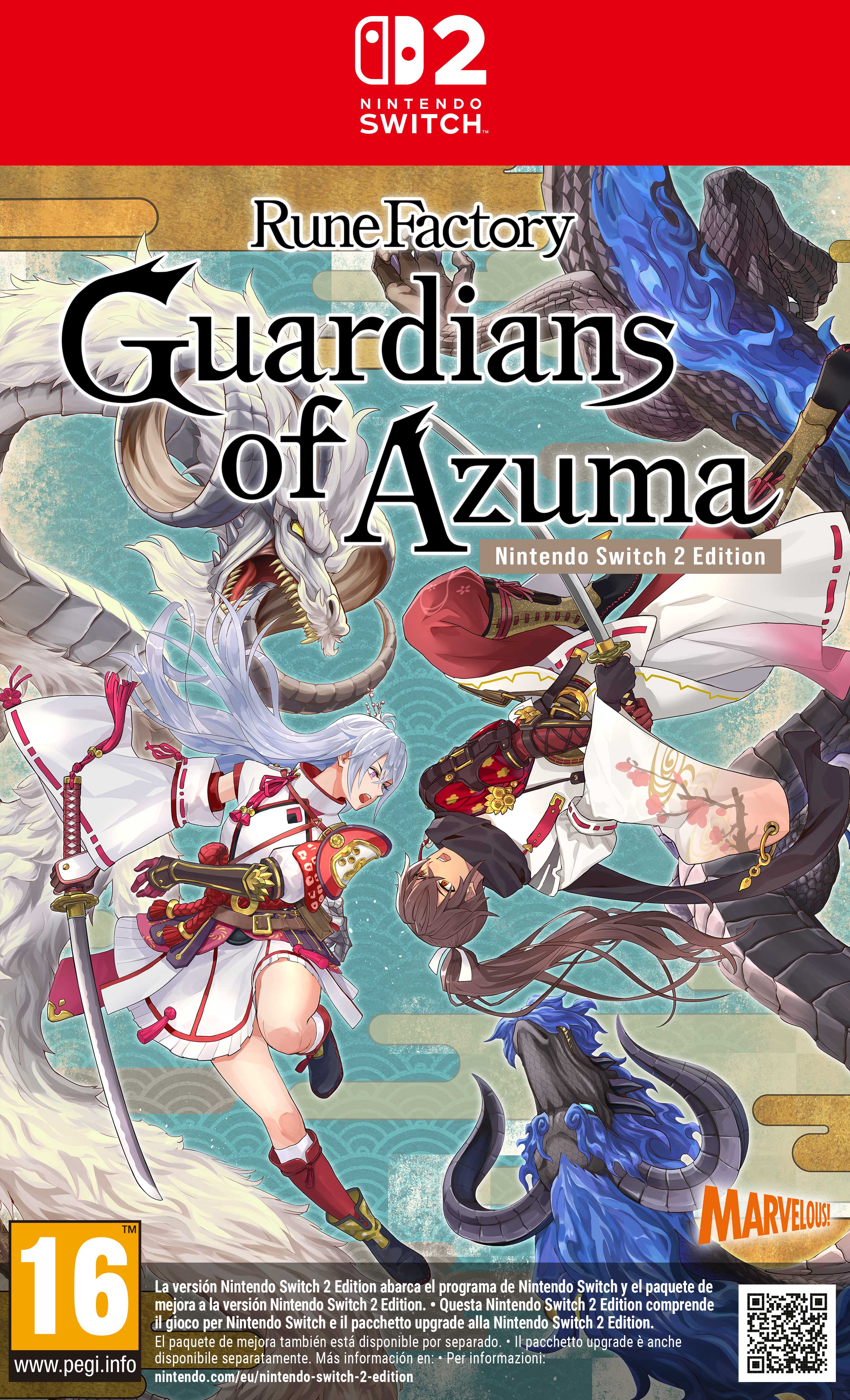 Rune Factory Guardians of Azuma Nintendo Switch 2