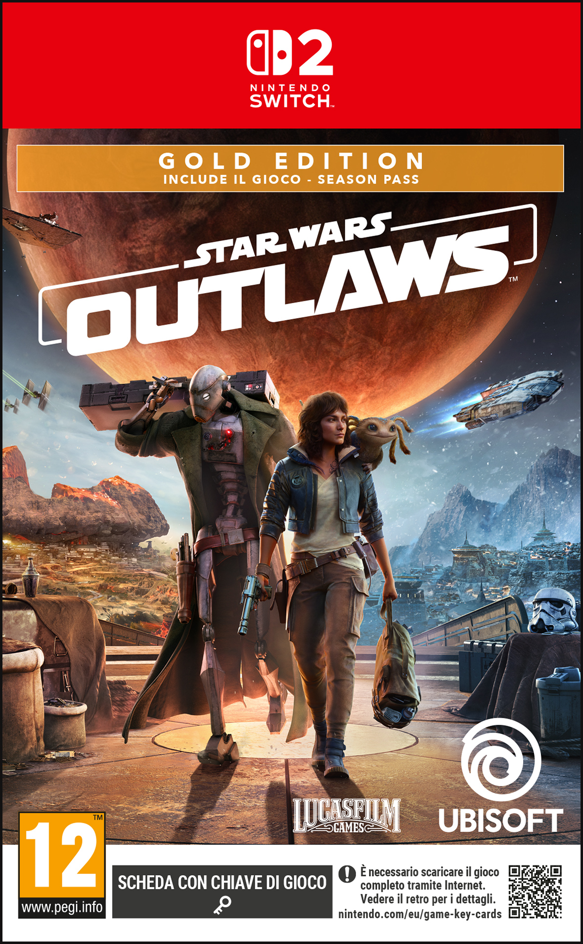 Star Wars Outlaws (Gold Edition) Nintendo Switch 2