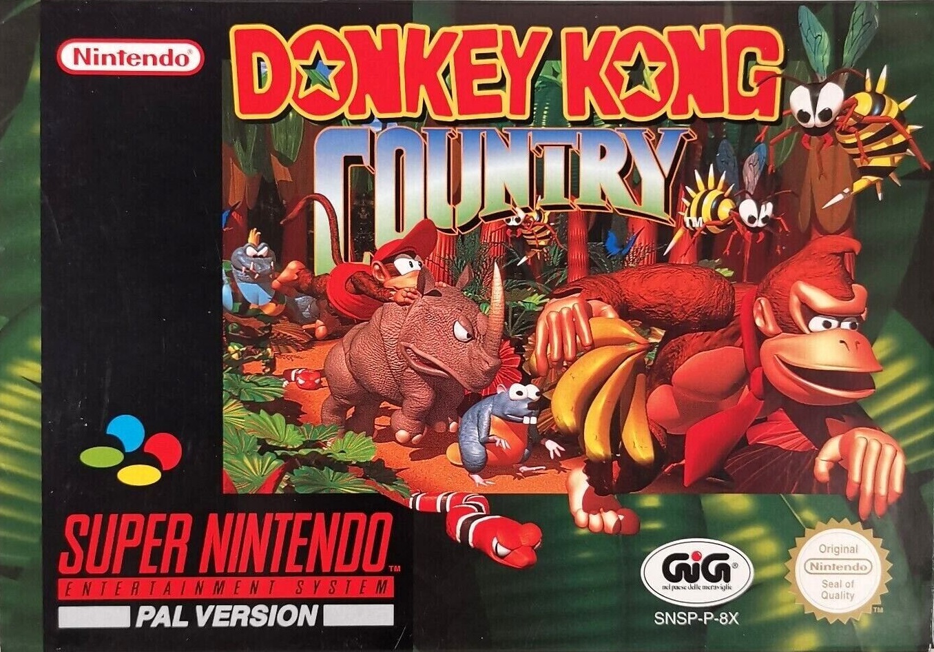 Donkey Kong Country Super Nintendo