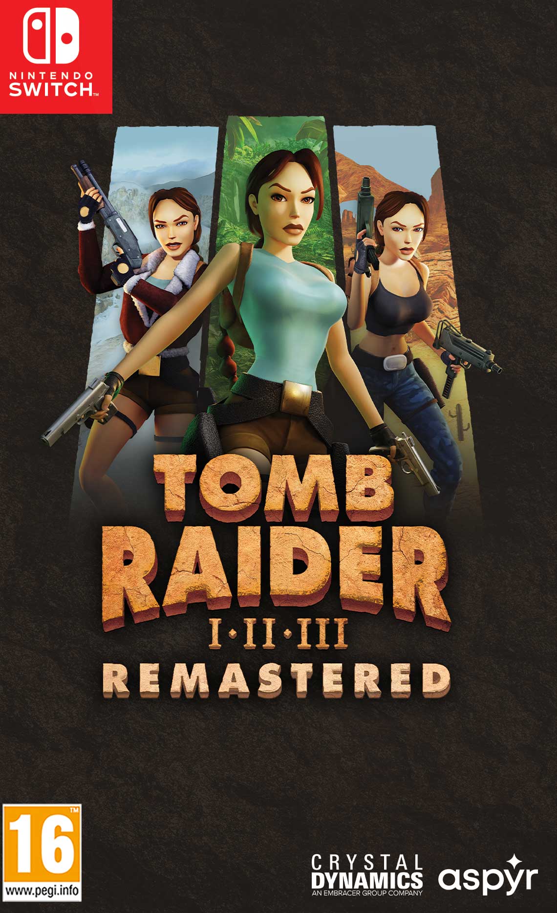 Tomb Raider 1-3 Remastered Nintendo Switch