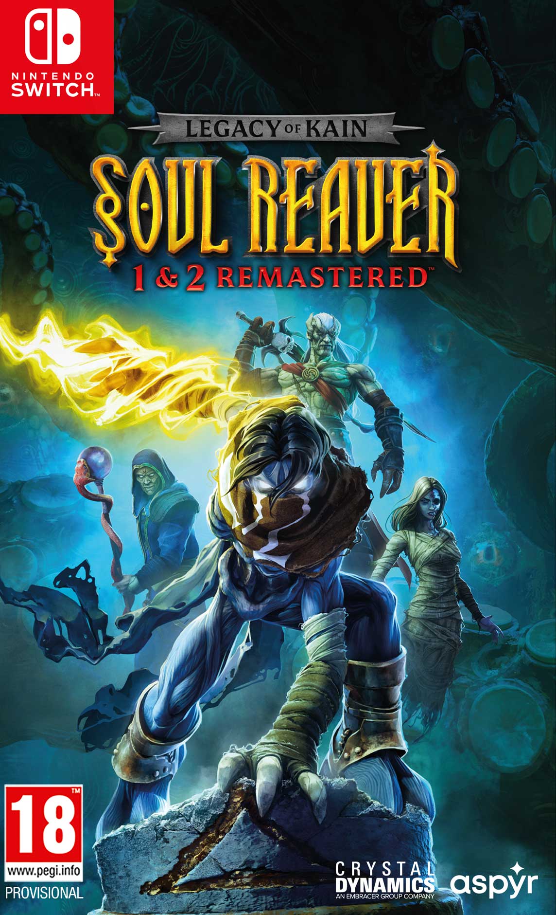 Legacy of Kain Soul Reaver 1&2 Remastered Nintendo Switch
