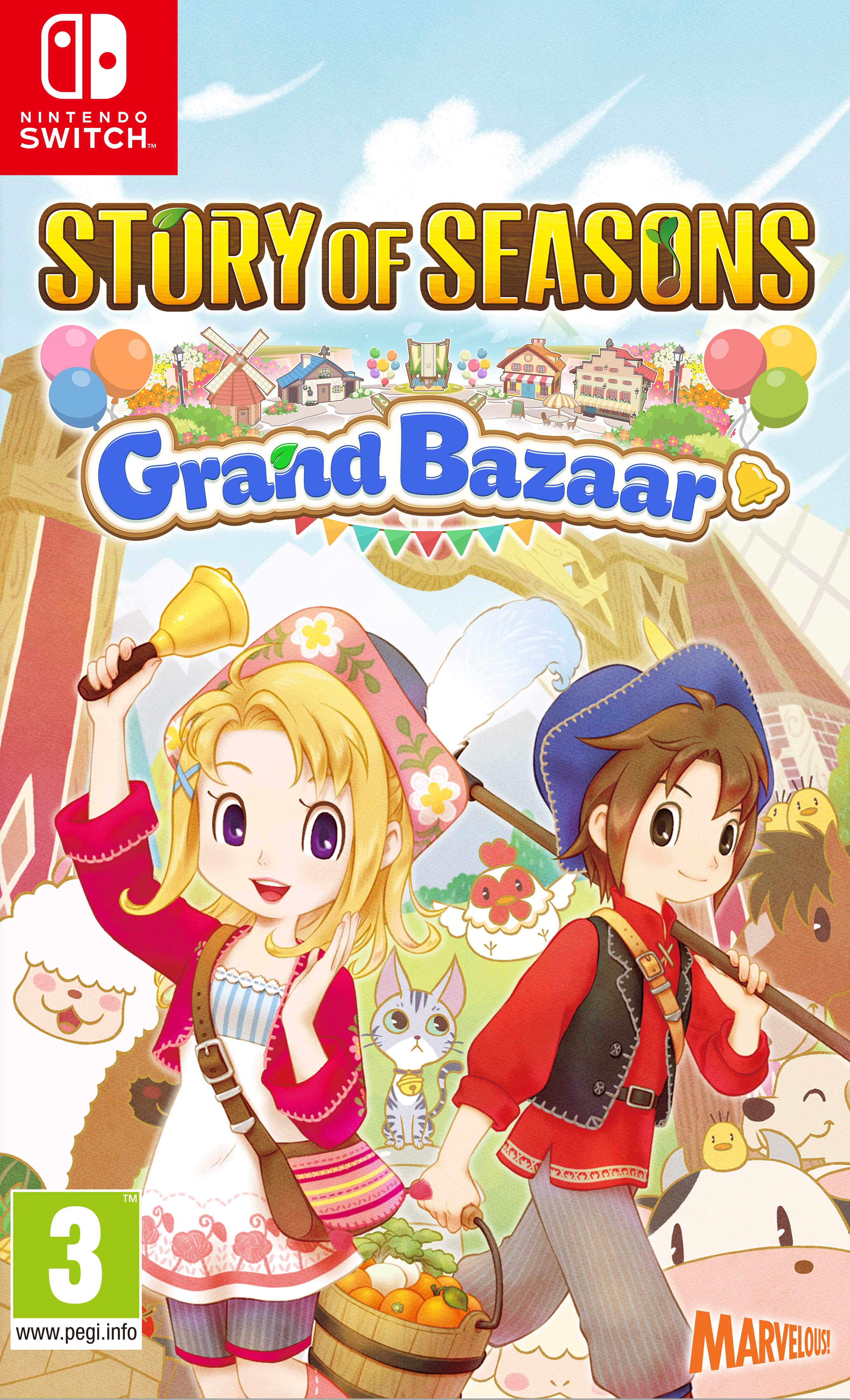 Story of Seasons Grand Bazaar Nintendo Switch
