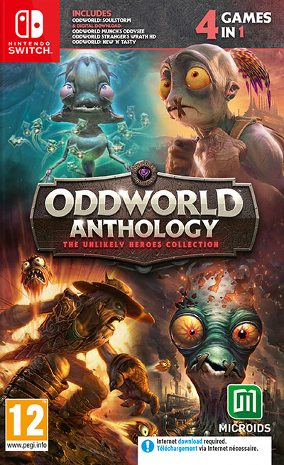 Oddworld Anthology The Unlikely Heroes Collection Nintendo Switch