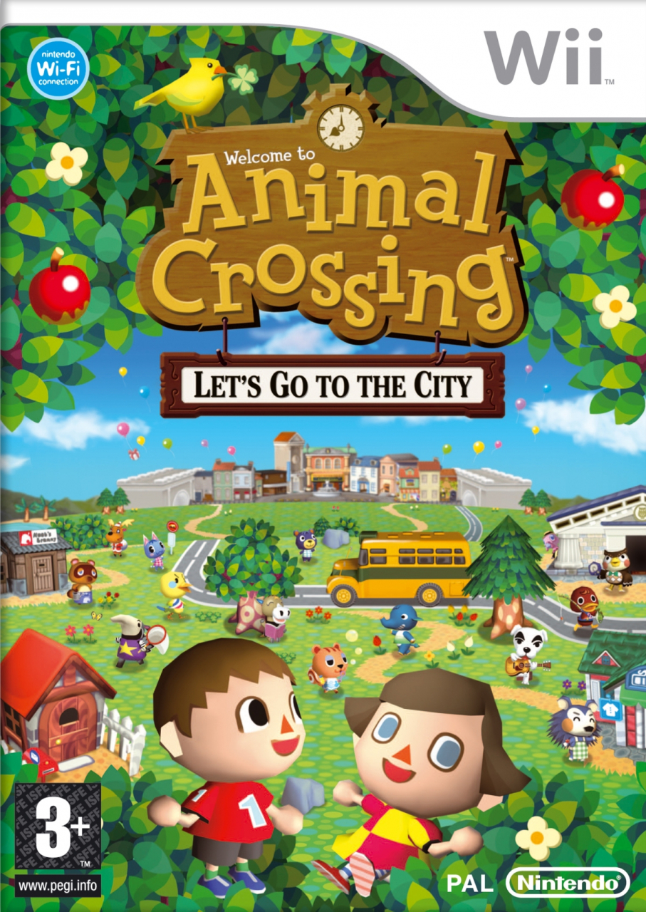Animal Crossing Let's Go To The City (FR) Wii