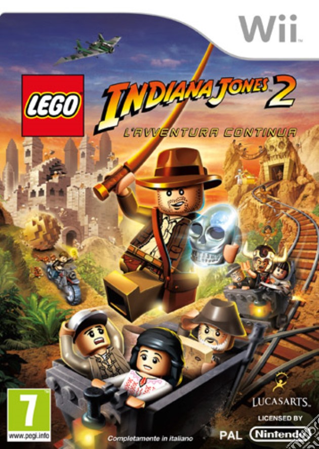 Lego Indiana Jones 2 L'avventura Continua Wii