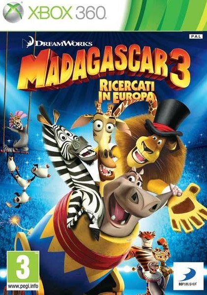 Madagascar 3 Xbox 360
