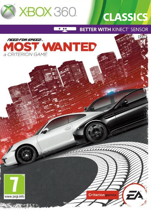 Need For Speed Most Wanted (Classics) Xbox 360