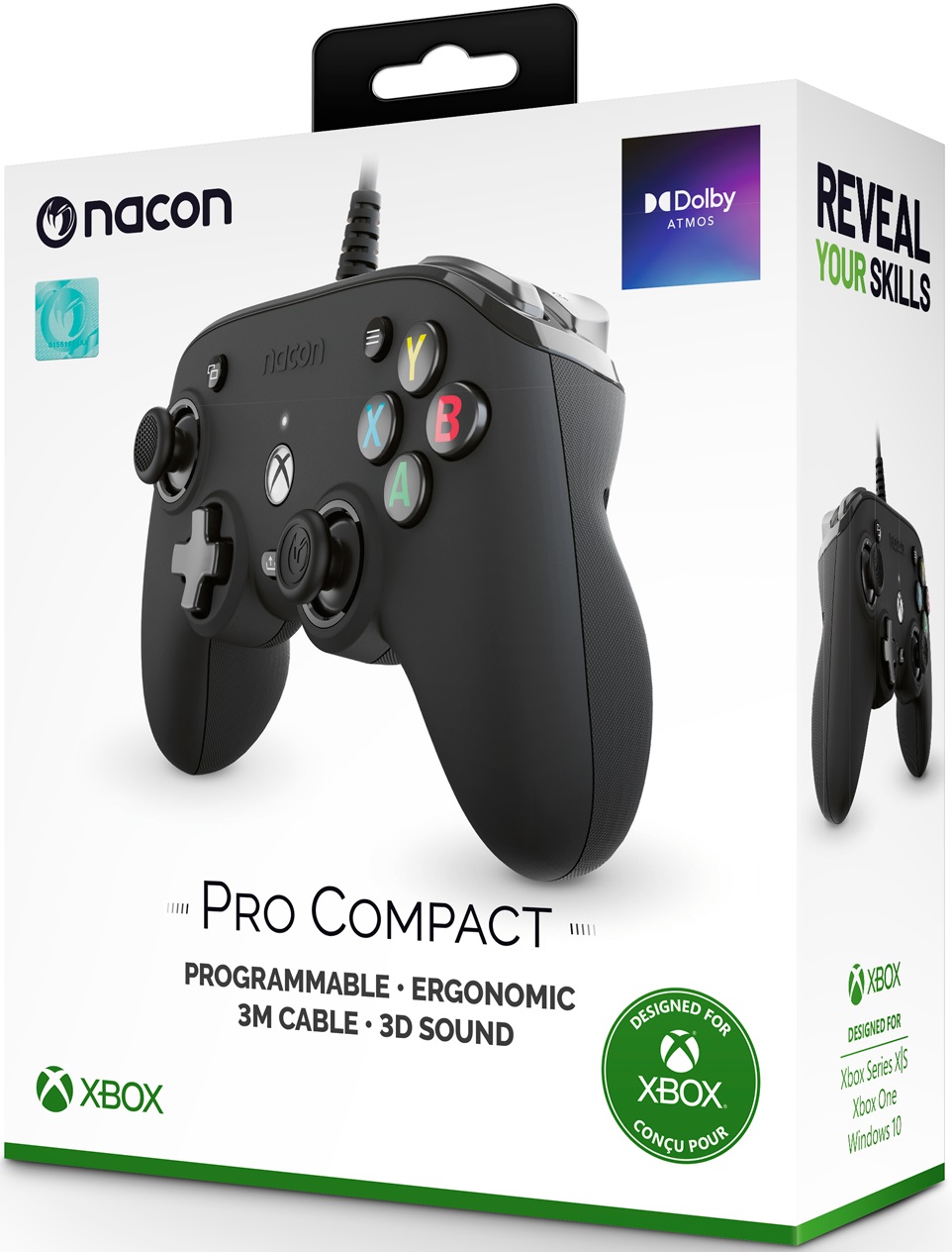 Nacon Pro Compact Controller (Nero