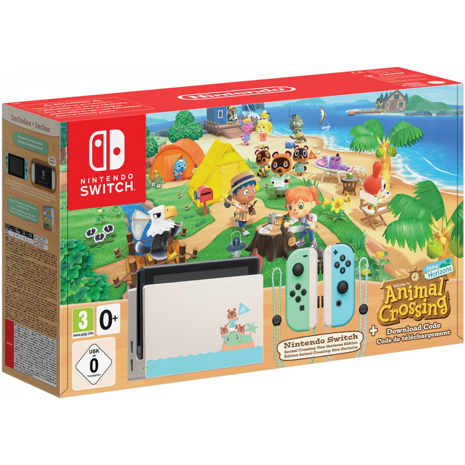 Nintendo Switch + Animal Crossing (Limited Edition)