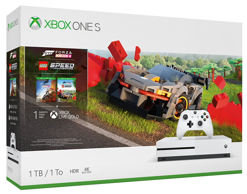 Xbox One S 1TB (Forza 4 + Lego Speed Champions)