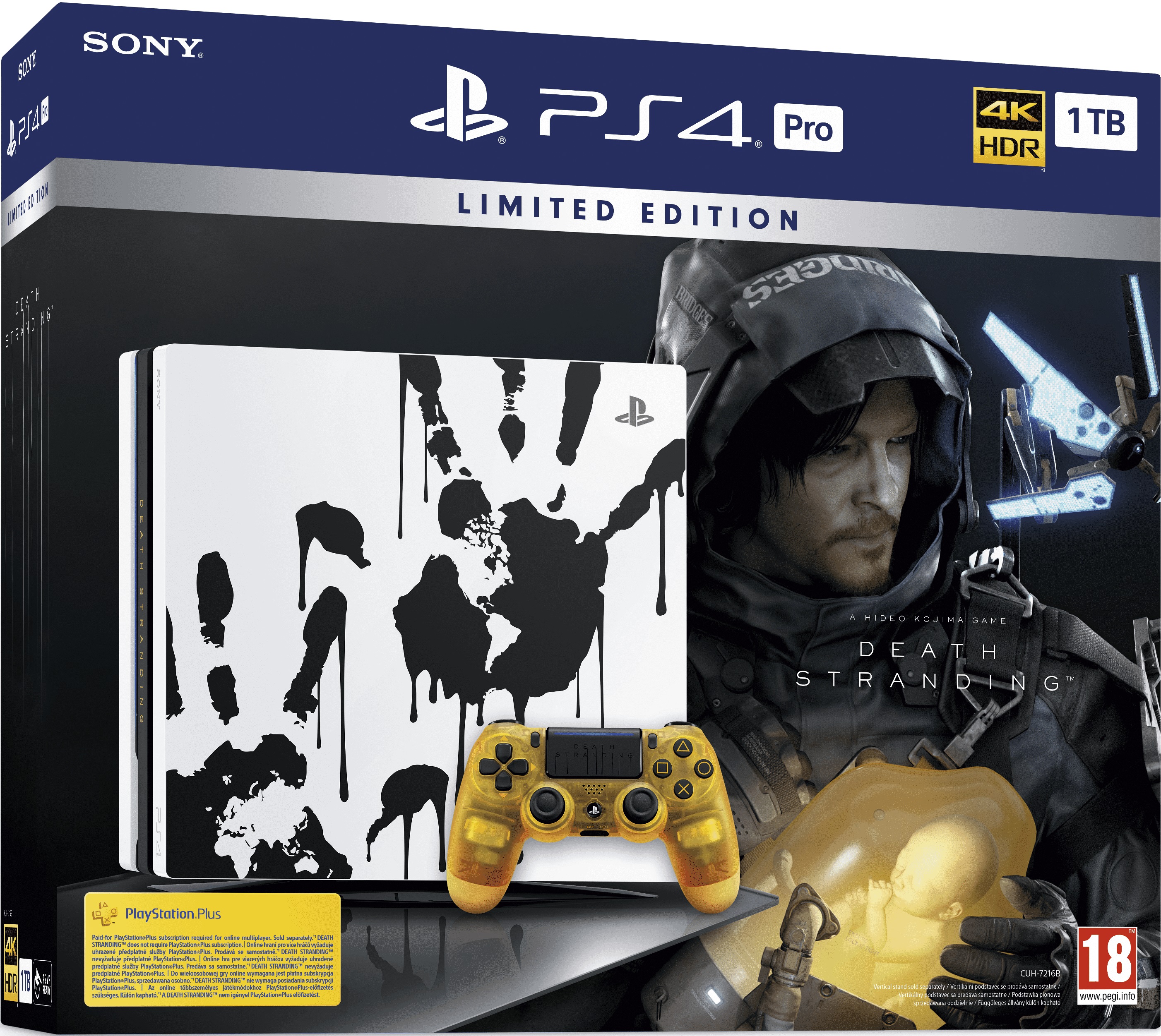 PS4 1TB Pro Gamma (Death Stranding Limited Edition)